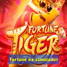 fortune ox simulador